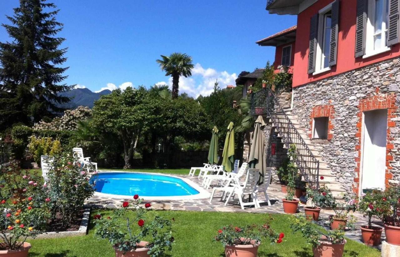 Domus Cusiana Complesso Vista Lago E Piscina Miasino Luaran gambar
