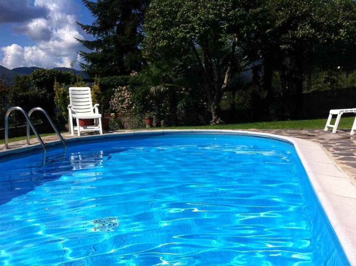 Domus Cusiana Complesso Vista Lago E Piscina Miasino Luaran gambar