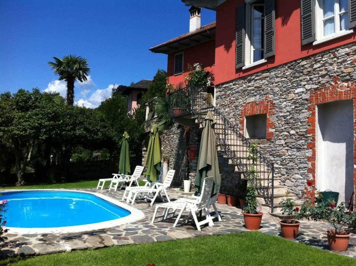 Domus Cusiana Complesso Vista Lago E Piscina Miasino Luaran gambar